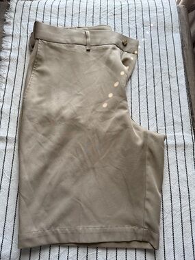 Men's Khaki Shorts - Classic Flat Front